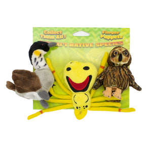 Plush: Hawaiʻi Native Species Finger Puppets