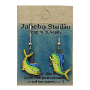 Earrings: Mahi-Mahi