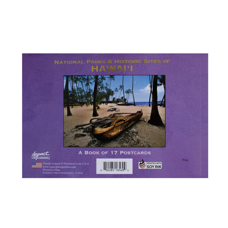 ミュージック POSTCARD GRAPHICS Postcard Book: National Parks and Historic Sites of Hawaiʻi