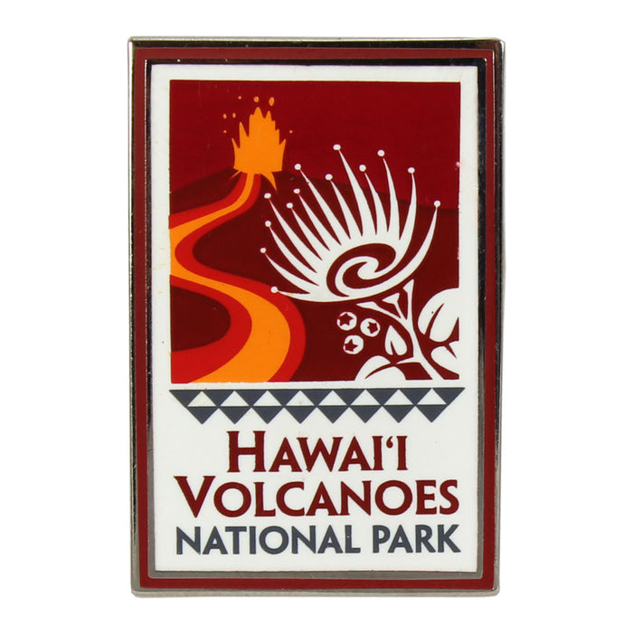 Lapel Pin: Hawaiʻi Volcanoes National Park Logo