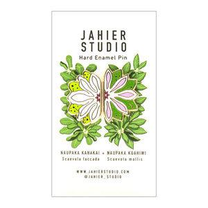 Lapel Pin: Naupaka Set