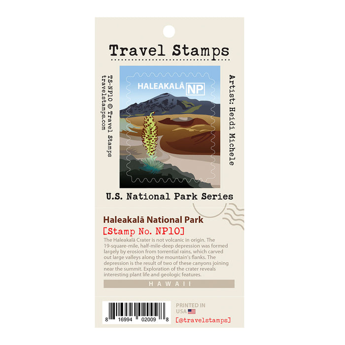Sticker Travel Stamp: Haleakalā National Park