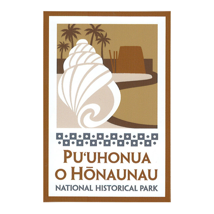 Sticker: Puʻuhonua o Hōnaunau National Historical Park