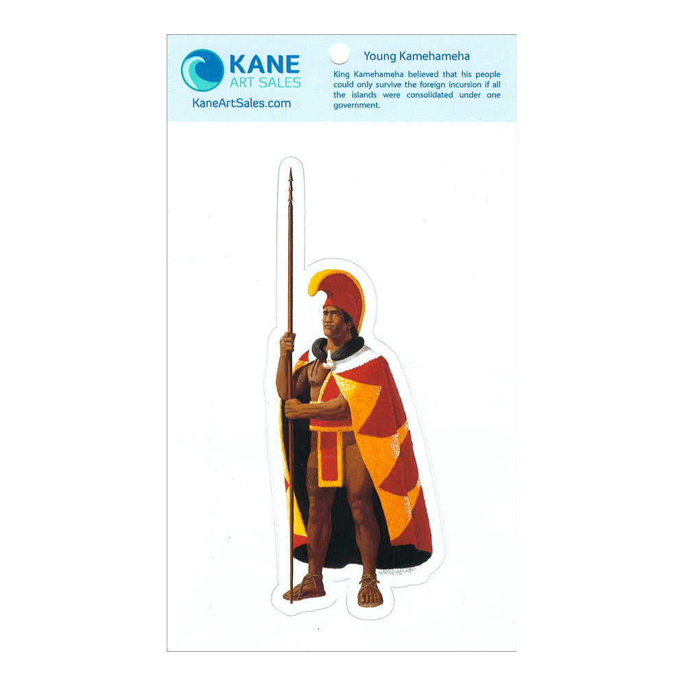 Sticker: King Kamehameha – Hawaii Pacific Parks Association