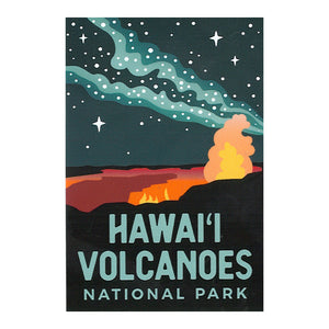 Sticker: Night Sky Above Halemaʻumaʻu