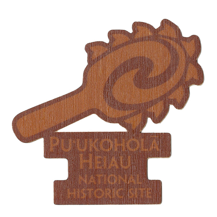 Bamboo Sticker: Puʻukoholā Heiau National Historical Site Logo