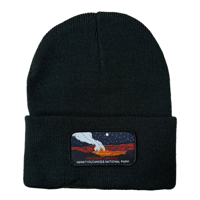 Beanie: Hawai'i Volcanoes National Park: Halemaʻumaʻu