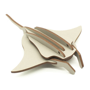 3D Wooden Kit Set: Hāhālua, Manta Ray