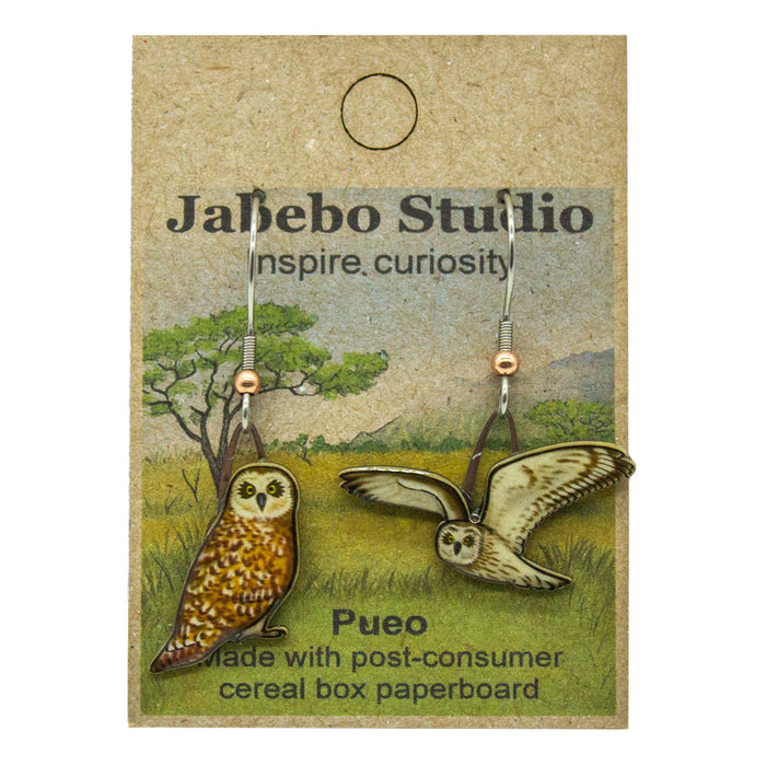 Earrings: Pueo