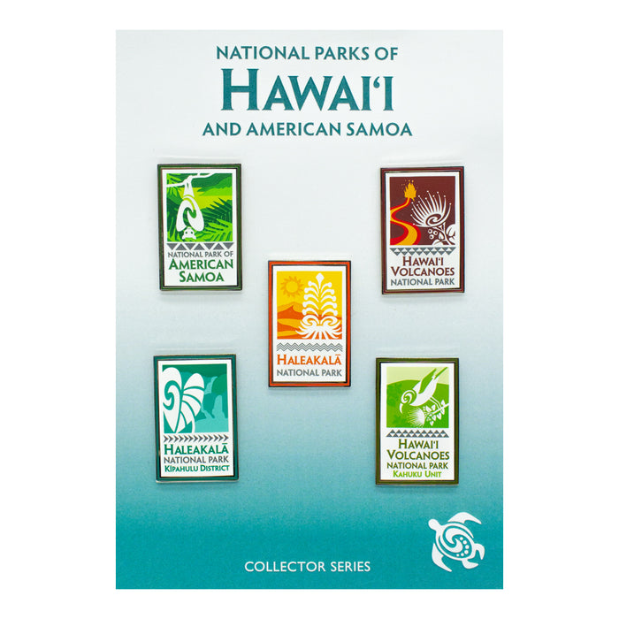 Lapel Pin Set: National Park of Hawaiʻi and American Samoa