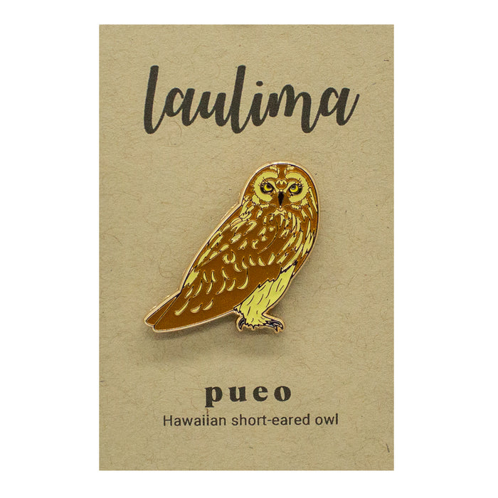 Lapel Pin: Pueo