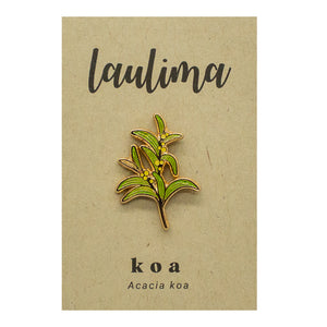 Lapel Pin: Koa