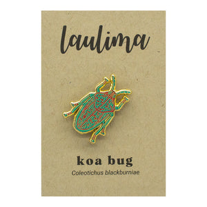 Lapel Pin: Koa Bug