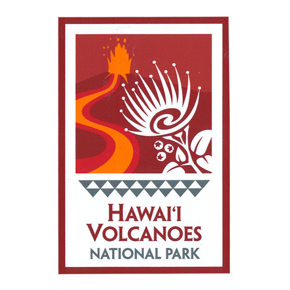 thumbnail image 2 of Hawaii Volcanoes National Park Sticker - USA Made, National Parks Theme Decal 2 of 3