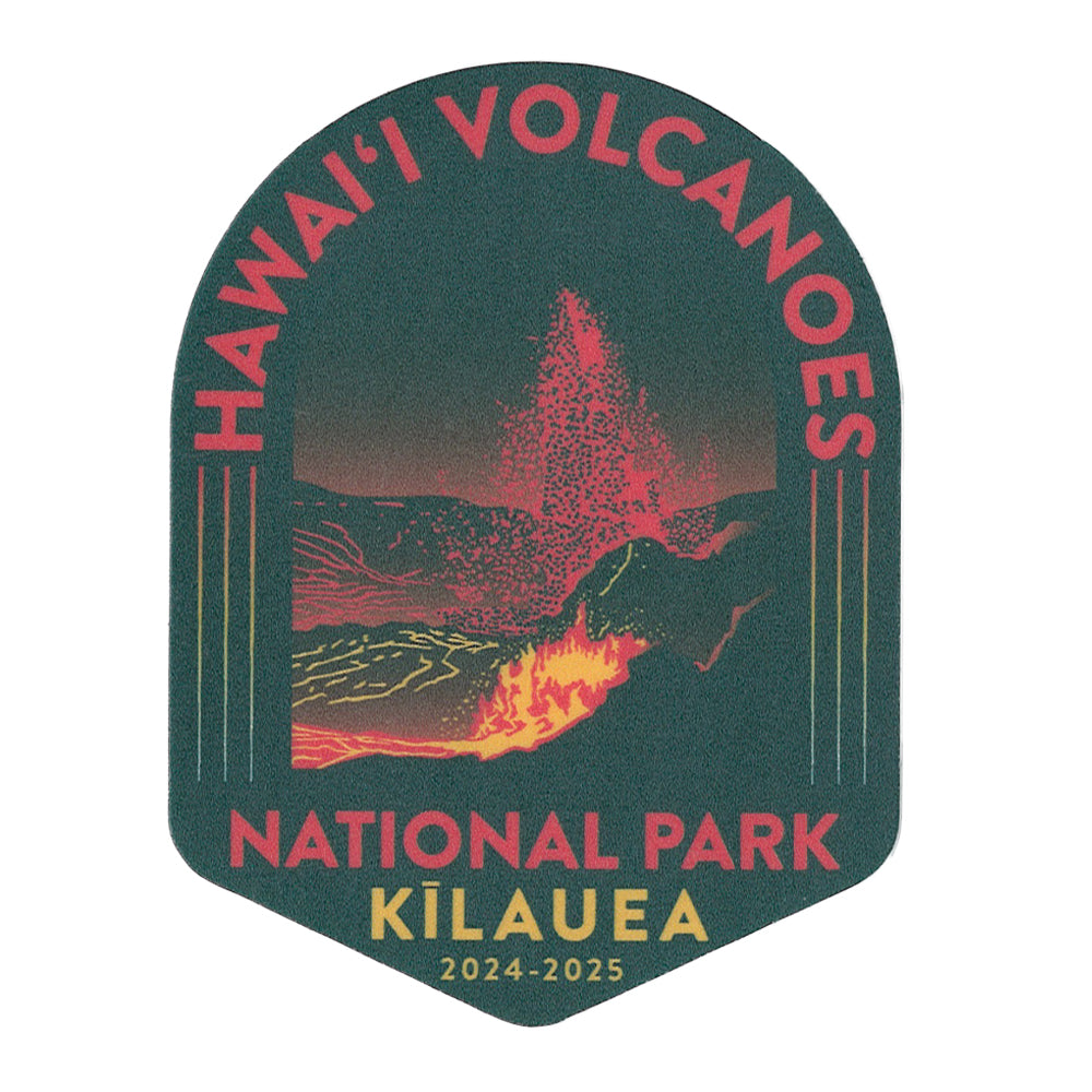 Collection of Volcanic Eruption Stickers – Hawaii Pacific Parks Association