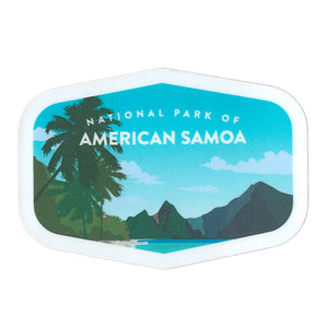 Sticker: National Park of American Samoa Ofu Island