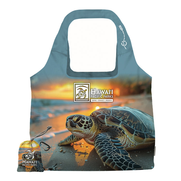 Reusable Chico Bag: Hawaiʻi Pacific Parks Association Honu Edition