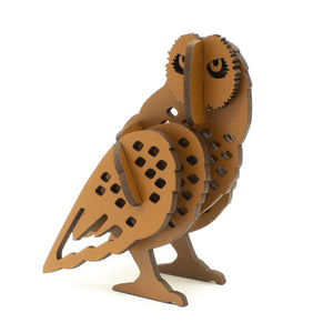 3D Wooden Kit Set: Pueo, Hawaiian Short-Eared Owl