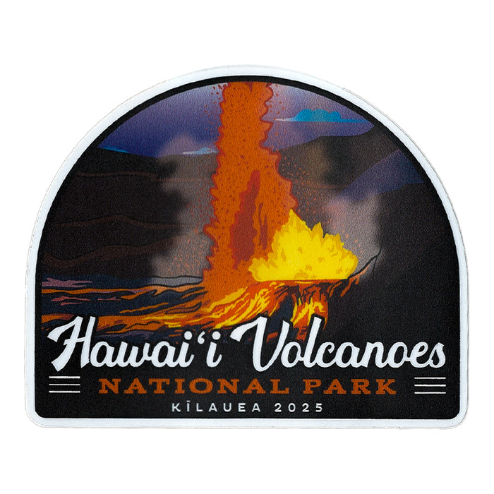 Collection of Volcanic Eruption Stickers