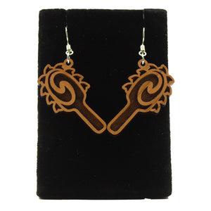 Logo Earrings: Puʻukoholā Heiau National Historic Site