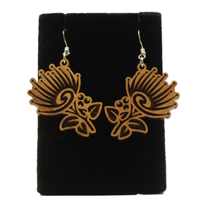 Logo Earrings: Hawaiʻi Volcanoes National Park