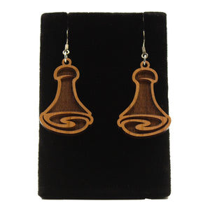 Logo Earrings: Haleakalā National Park Kīpahulu District