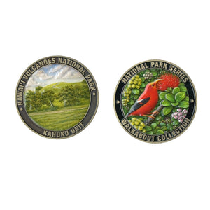 Challenge Coin: Hawaiʻi Volcanoes National Park Kahuku Unit