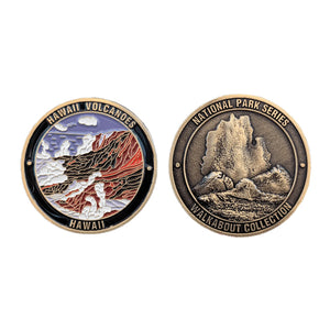 Challenge Coin: Hawaiʻi Volcanoes National Park