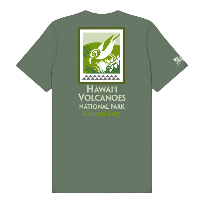 New Hawaiʻi Volcanoes National Park Kahuku Unit Logo T-Shirt