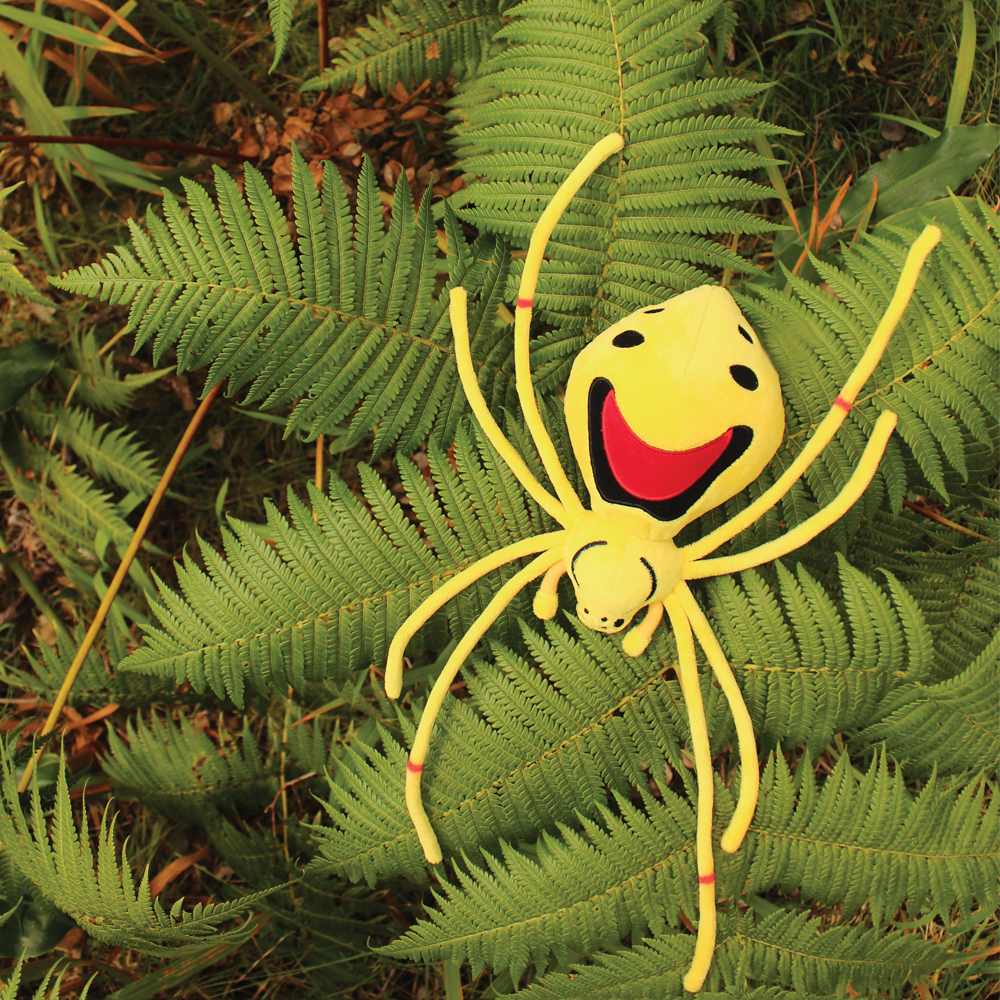Plush Mino aka The Happy Face Spider Hawaii Pacific Parks Association Plush mino aka the happy face spider hawaii pacific parks association