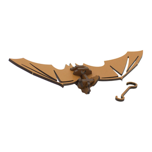 3D Wooden Kit Set: ʻŌpeʻapeʻa, Hawaiian Hoary Bat