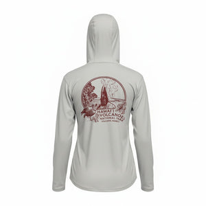 Hawaiʻi Volcanoes National Park Hooded Long Sleeve Sun Shirt