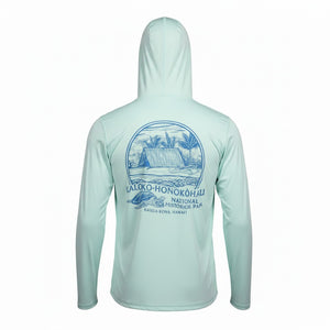 Kaloko-Honokōhau National Historical Park Hooded Long Sleeve Sun Shirt