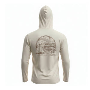 Puʻukoholā Heiau National Historic Site Hooded Long Sleeve Sun Shirt