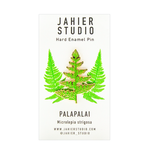 Lapel Pin: Palapalai Fern