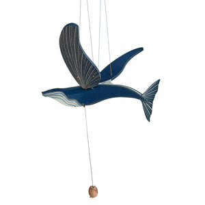 Hanging Decor: Humpback Whale Flying Mobile