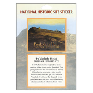 Sticker: Puʻukoholā Heiau National Historic Site