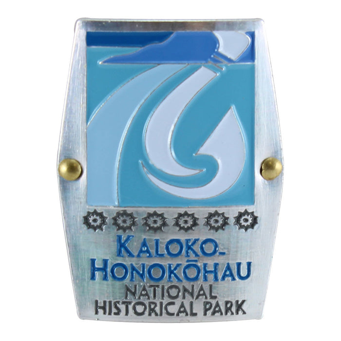 Hiking Medallion: Kaloko Honokōhau National Historical Park Logo