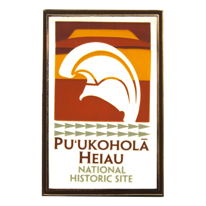 Lapel Pin: Puʻukoholā Heiau National Historic Site Logo