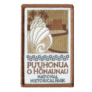 Patch: Pu‘uhonua o Hōnaunau National Historical Park Logo