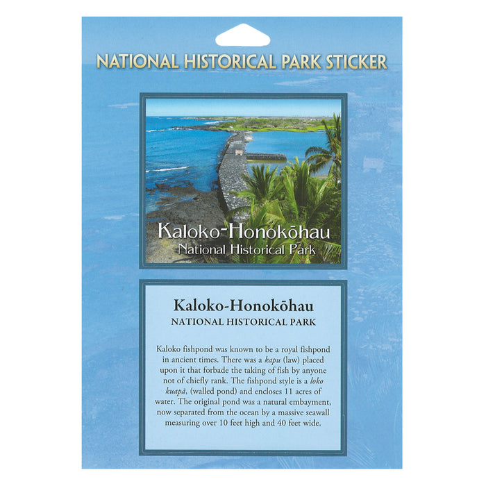 Sticker: Kaloko-Honokōhau National Historical Park