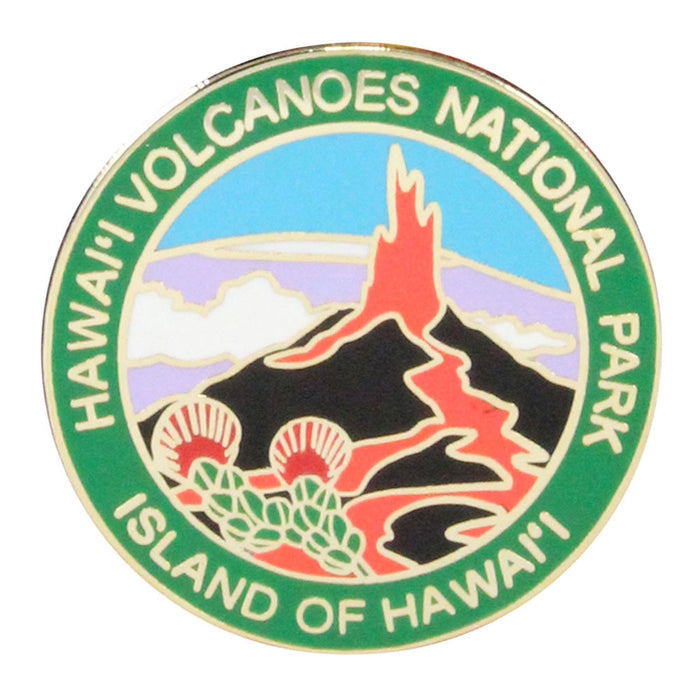 Lapel Pin: Hawai'i Volcanoes National Park