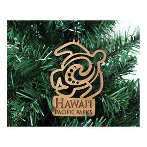Hawaiʻi Pacific Parks Association Wood Ornament