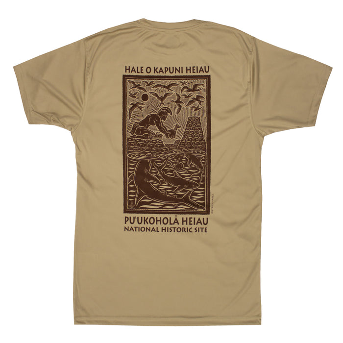 Puʻukoholā Heiau National Historic Site- Hale o Kapuni Heiau Sun Shirt
