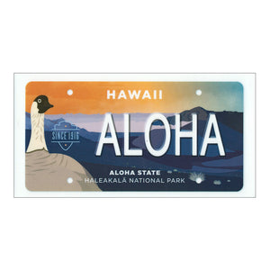 Sticker: Haleakalā National Park License Plate