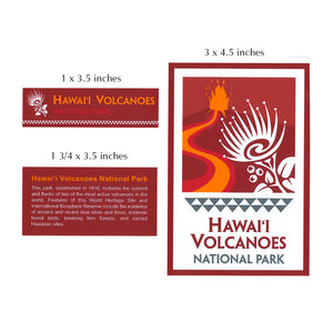 Sticker: Hawaiʻi Volcanoes National Park